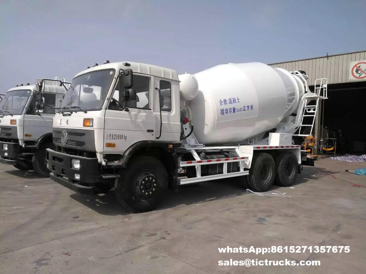 Dongfeng 6x4 Concrete Mixer Truck 6-8 CBM EQ5250GJB 