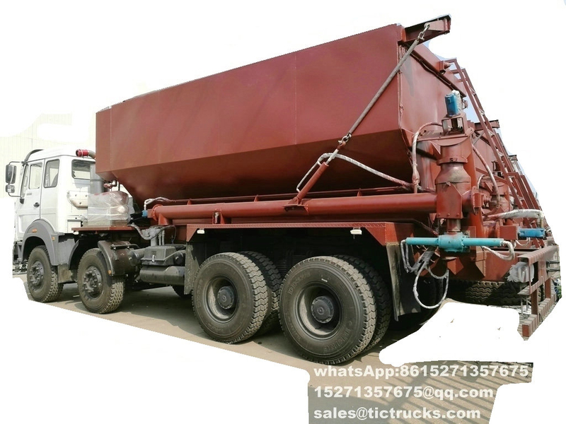 Beiben 8x4 Bulk Explosive Trucks Mix Explosives on Site 3134