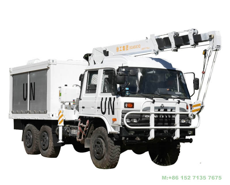 Dongfeng 6x6 Offroad Mobile Power Engineering Maintenance Vehicle