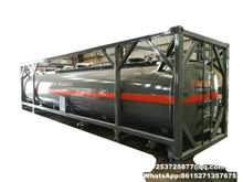 Custermizing ISO Tank Containers trailer for Hydrochloric Acid, Sodium Hypochlorite
