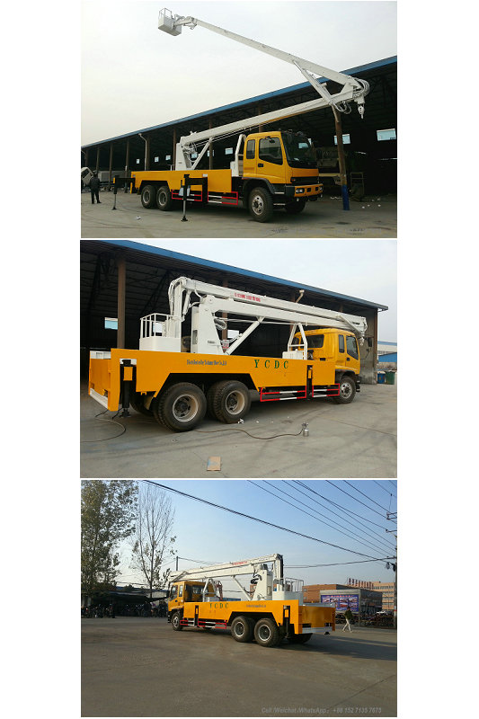 Manlift Aerial Work Platform Truck