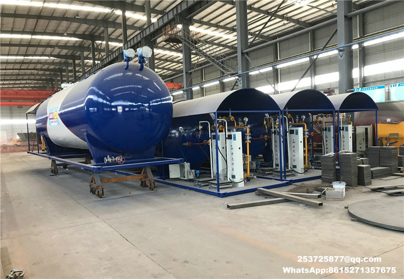 40CBM LPG Skid Stations for Lake Gas Ltd & Lake Group from Tanzania