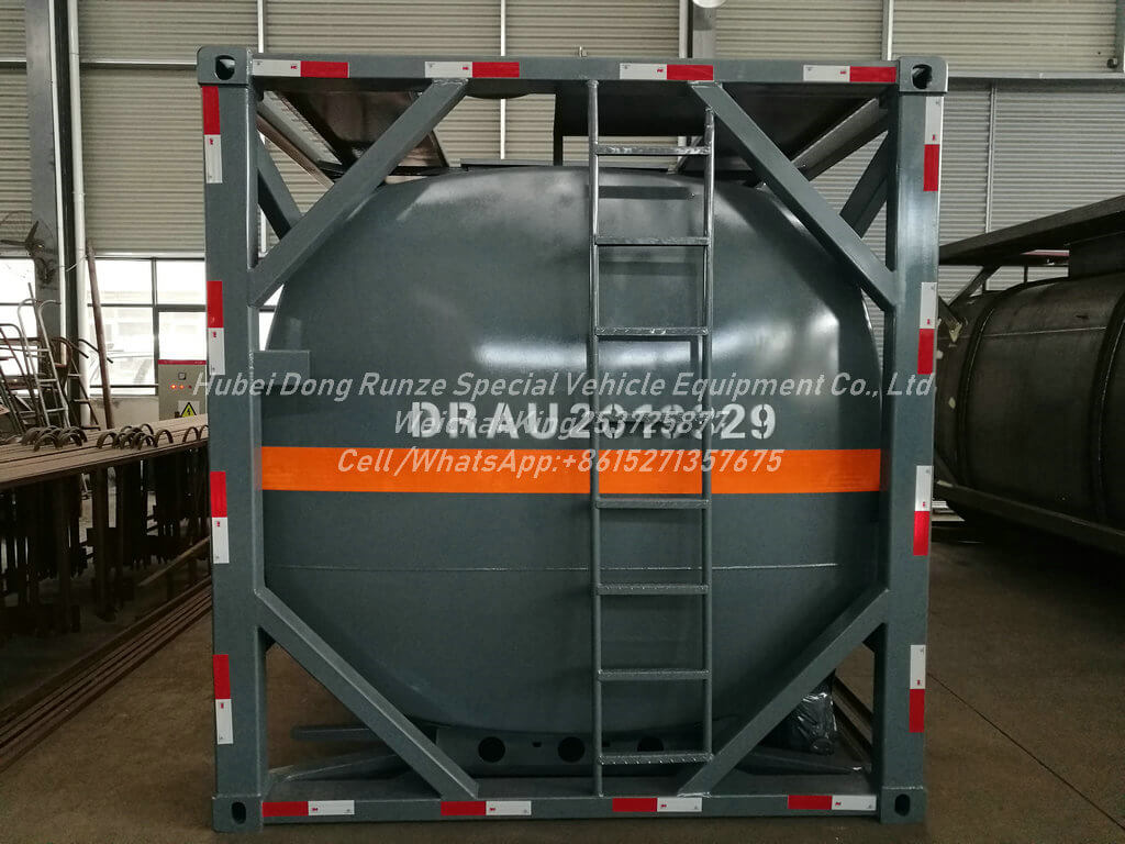 ISO 20ft Hydrochloric acid-13000L- Tank Container Lined PE