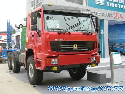 HOWO AWD 6x6 Offroad Truck Chassis List EURO 5 Original Model