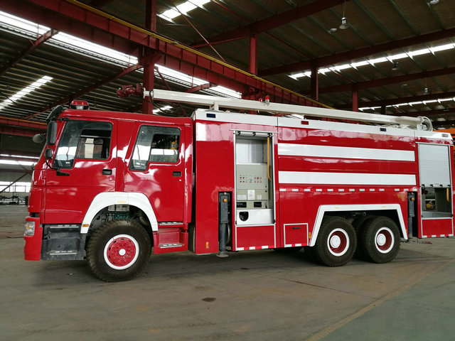 HOWO high jetting water tower-47T-fire truck