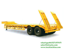  DRZ9340TDP 2 axles Low Bed Trailer