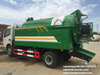vacuum truck with high pressure jetting vacuum sewer cleaner 4000L Vacuum tank+1000L water Jetting tank
