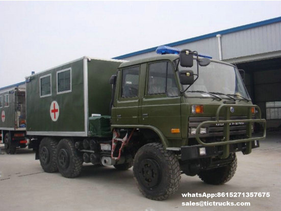 DRZ 6X6 off Road Medical Vehicle-military Mobile Clinic Truck 
