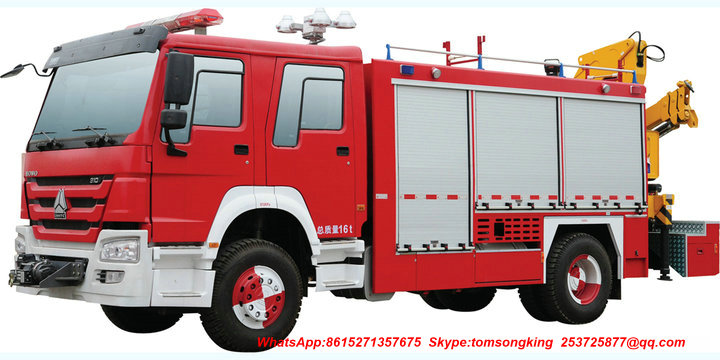 HOWO Rescue Vehicle 4x2 / 4x4/ LHD / RHD