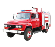 Dong Run Water Foam Fire Truck 4x4 All Wheel Drive 3500 Liters 