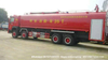 SINOTRUCK HOWO 8x4 Fire Sprinklers Water Tank 28000L with Fire Pump