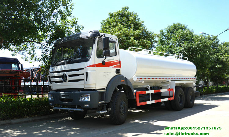 BeiBen Water Bowser truck export price