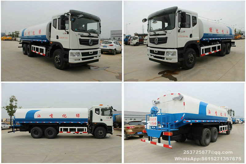 Dongfeng Water Sprinkler Tank Truck Euro 3/4/5