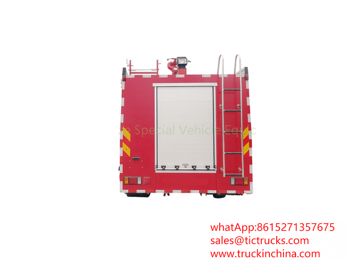 ISUZU fire fighting truck-06cbm-water-foam-fire-truck
