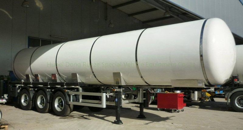 Carbon dioxide liquid, CO2 LCO2 Tanker, Tank Semitrailer