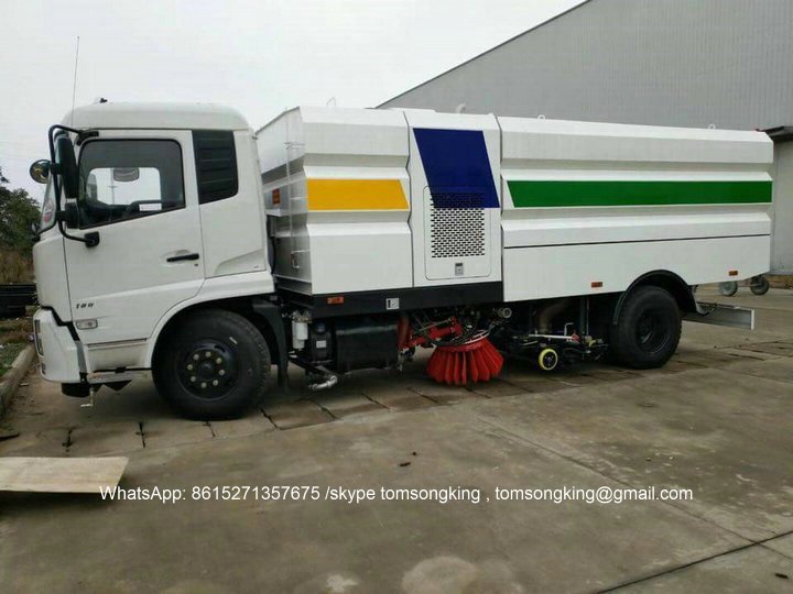 Kingrun Vaccum Road Washing Sweeping Truck for sale