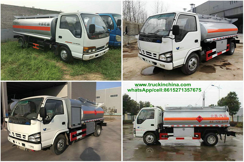 DRZ50503GYYQ ISUZU 100P Oil bowser Capacity 4000L-6000L for sale