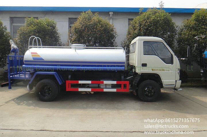  Foton 4x2 5000L water spray truck LHD / RHD
