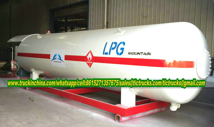 Gas Cylinders Refilling Plant 20000Liters Mobile LPG Filling Stations 8Tons -10Tons