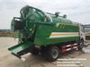 vacuum truck with high pressure jetting vacuum sewer cleaner 4000L Vacuum tank+1000L water Jetting tank