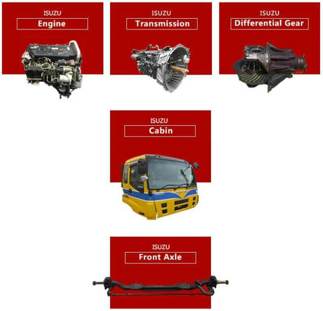 Isuzu truck parts -00-