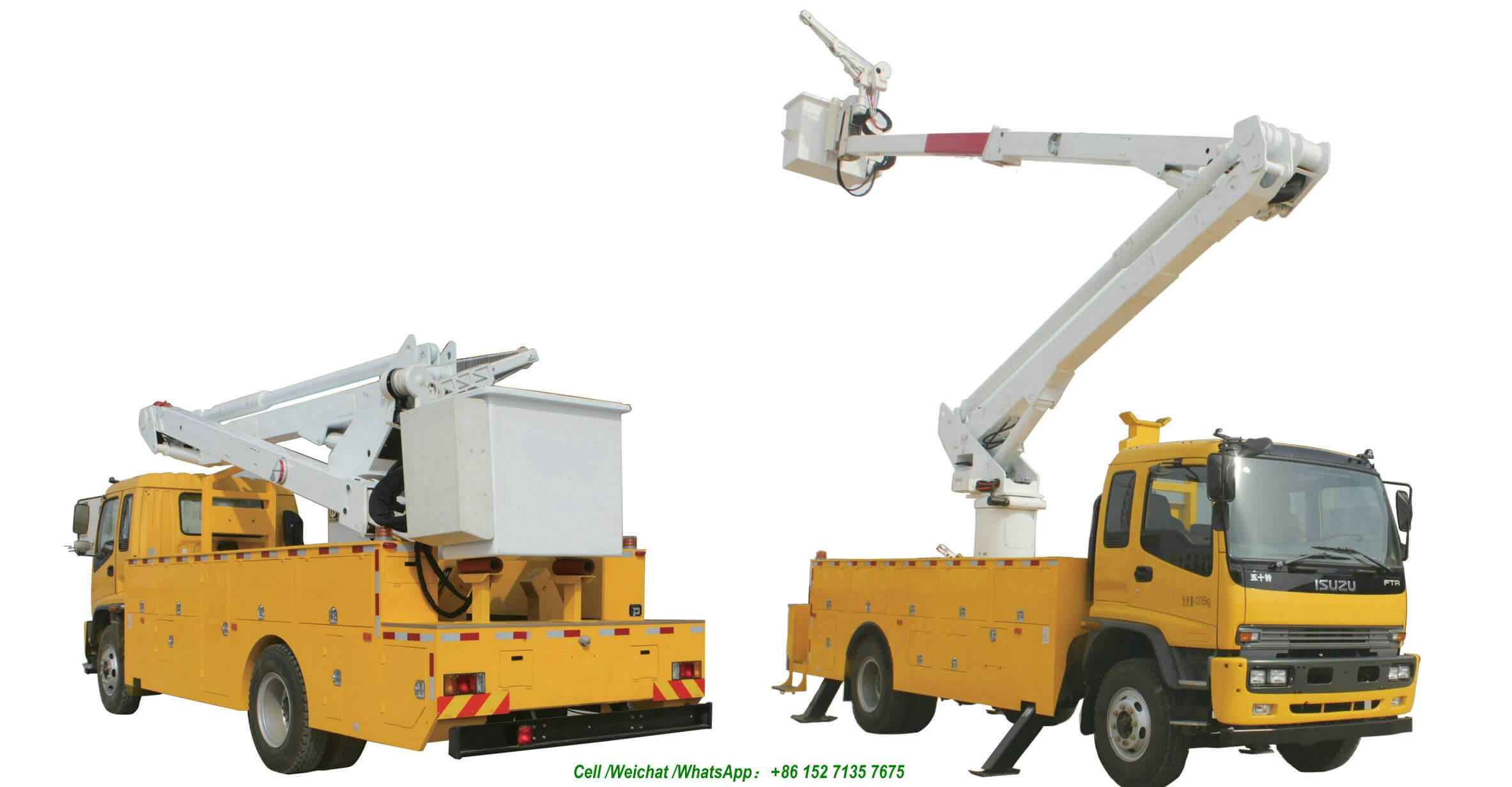 Isuzu 20-meter aerial working vehicle 2_ 