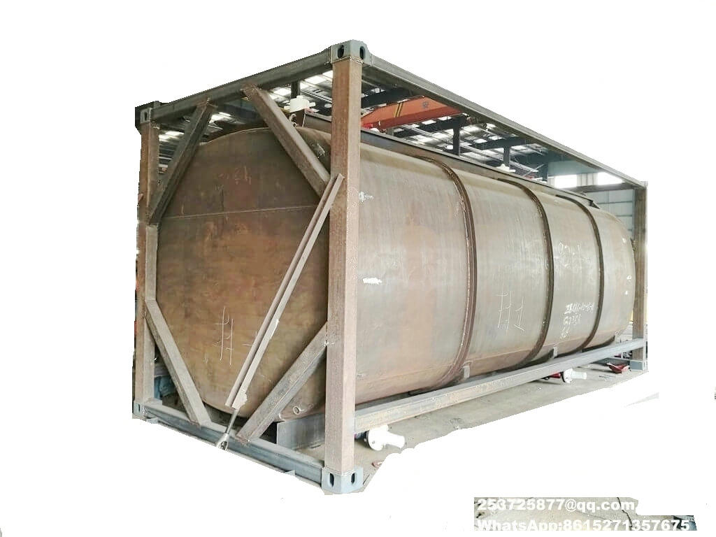 2untis 20ft iso hydrochloric acid tank 22000 liters export vietnam