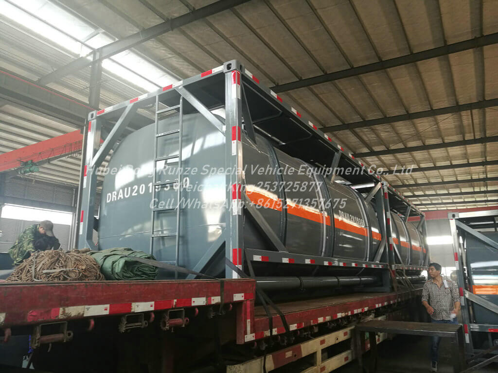 20FT tank Container -16cbm Hydrofluoric acid Tank