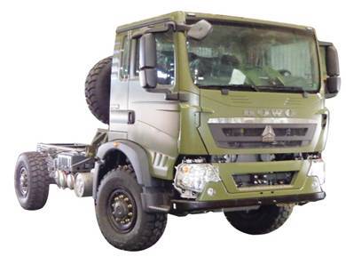 SINOTRUCK HOWO 4x4 All Wheel Drive Vehicle