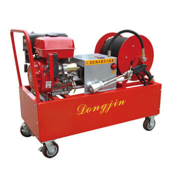 Portable LIFAN Fire Fighting Pump Mobile High Pressure Water Mist Gun Fire Hose Reel 30M