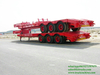 DRZ9401TDP 3 axles Low Bed Trailer Lowboy Truck Semi Trailer