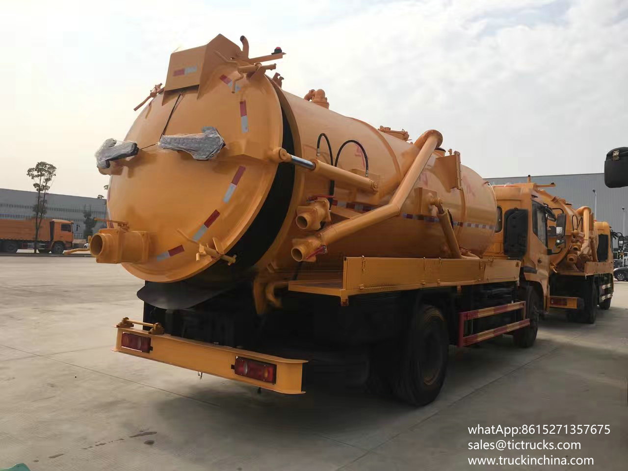 septik truck,sewage tanker-12T Cesspool Emptying Truck Sewa.jpg