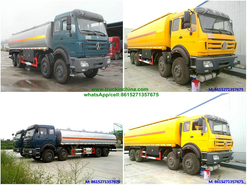  DRZ5310GYYN Beiben 3138 8x4 petroleum tanker truck for sale