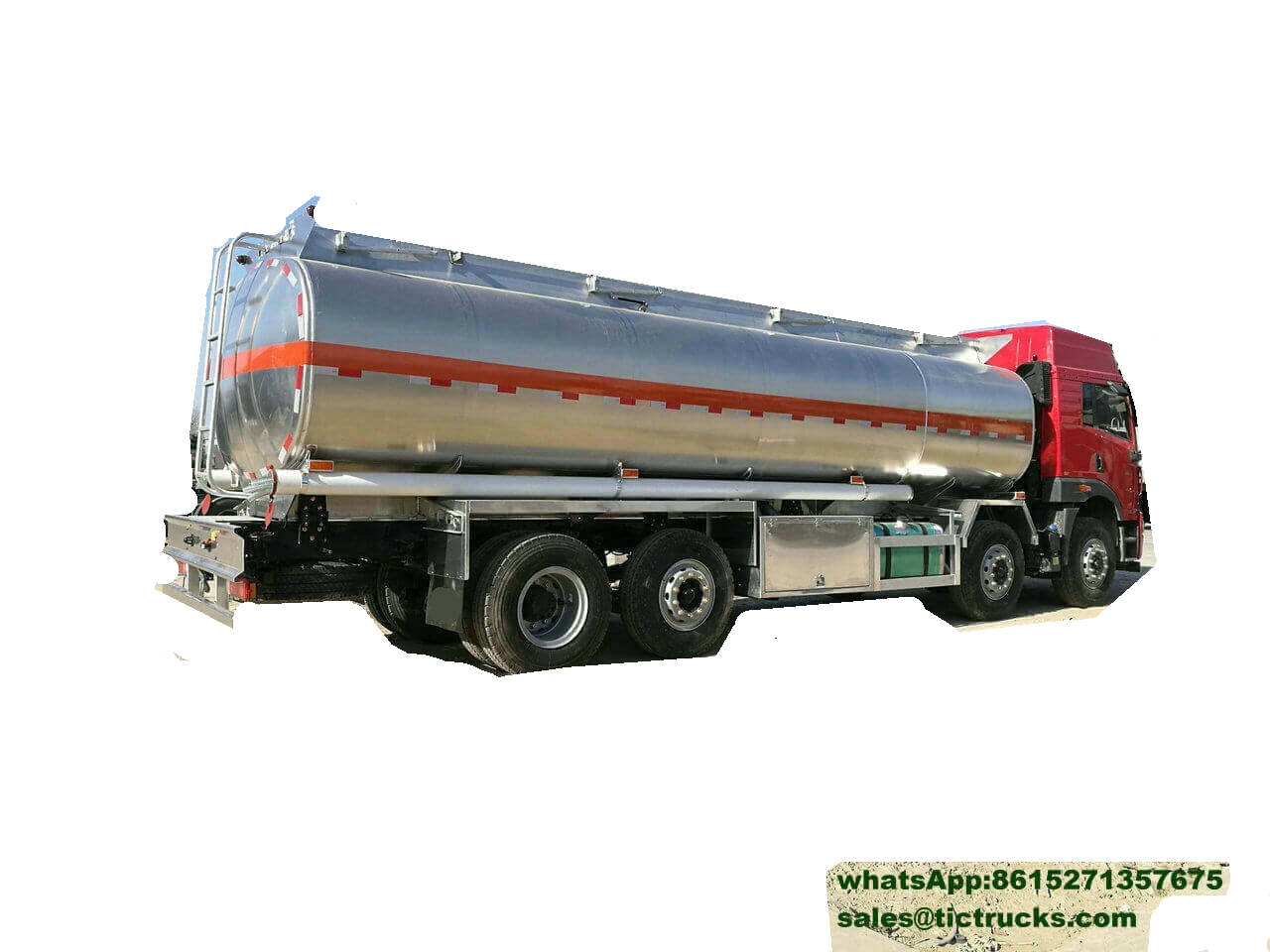 FAW Aluminium alloy road tanker for sale