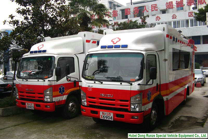 ISUZU Ambulance Vehicle Customizing case