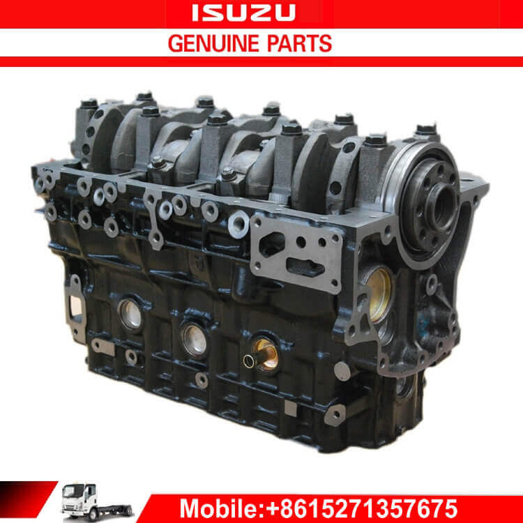 ISUZU Engine Spare Part 4JB1 Engine 4 Cylinder Block 