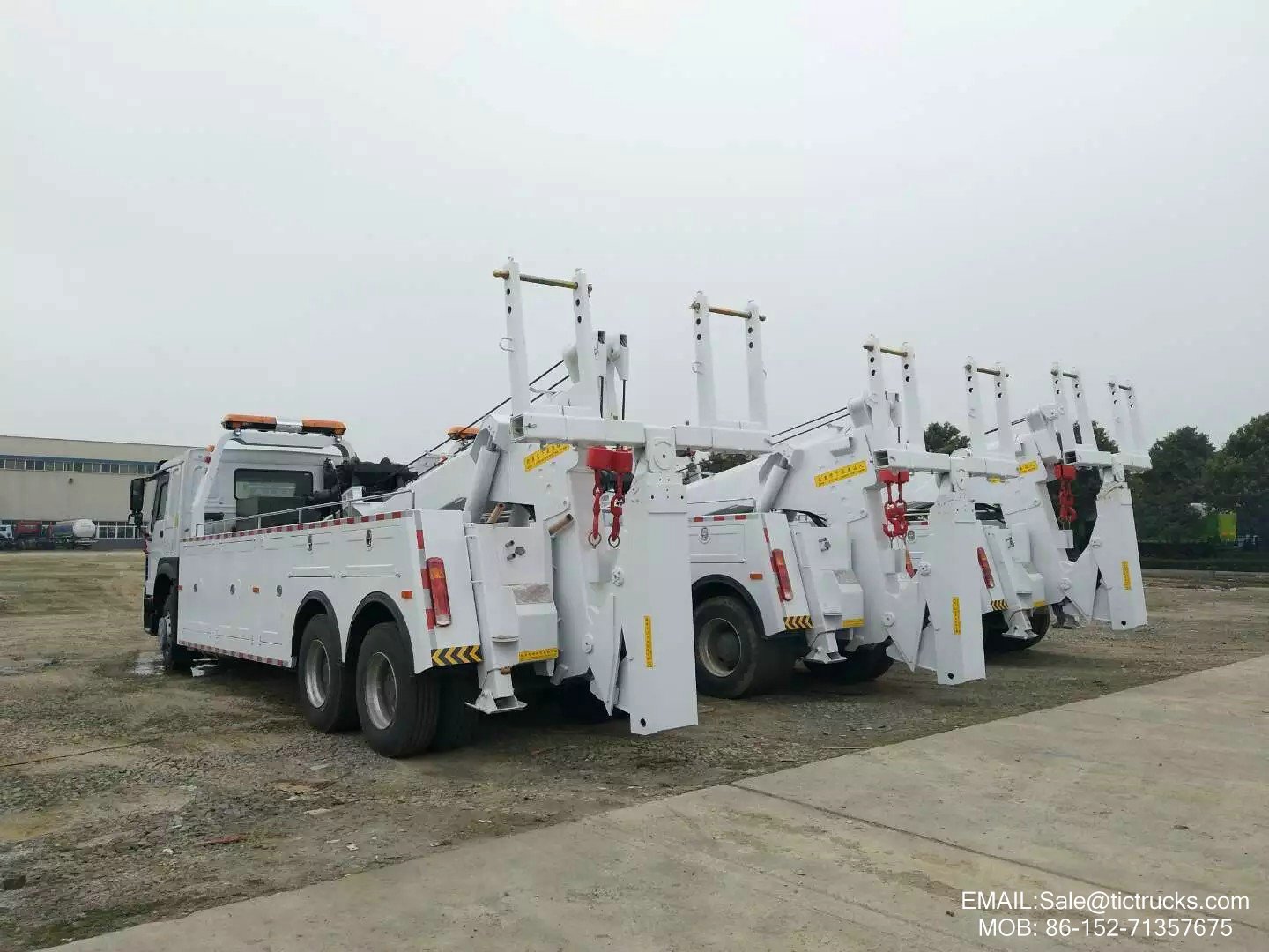 Sinotruk HOWO 6*4 Wrecker Recovery Truck export price