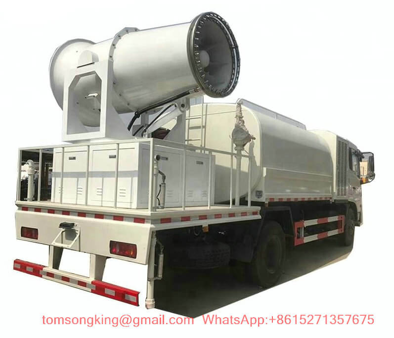 Vehicle Mounted Dust Suppression Unit Dust Control Water Sprayer Euro 3,Euro 5