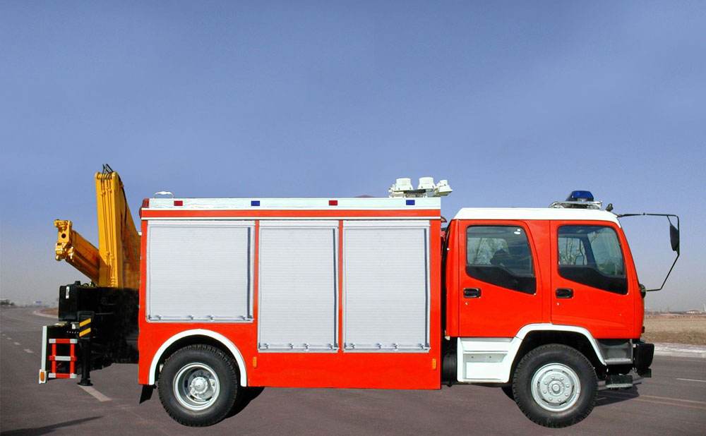 ISUZU rescue fire truck-005-