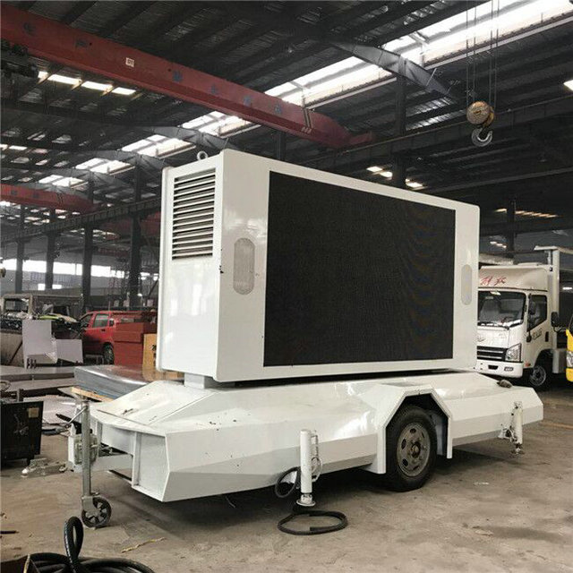P6 LED Mobile Trailer Mounted Two sides LED Screen For Advertising IN stock for sale