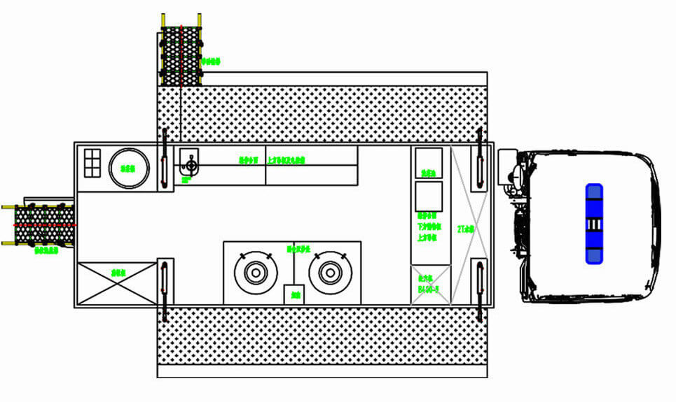 ISUZU Mobile food truck-02-