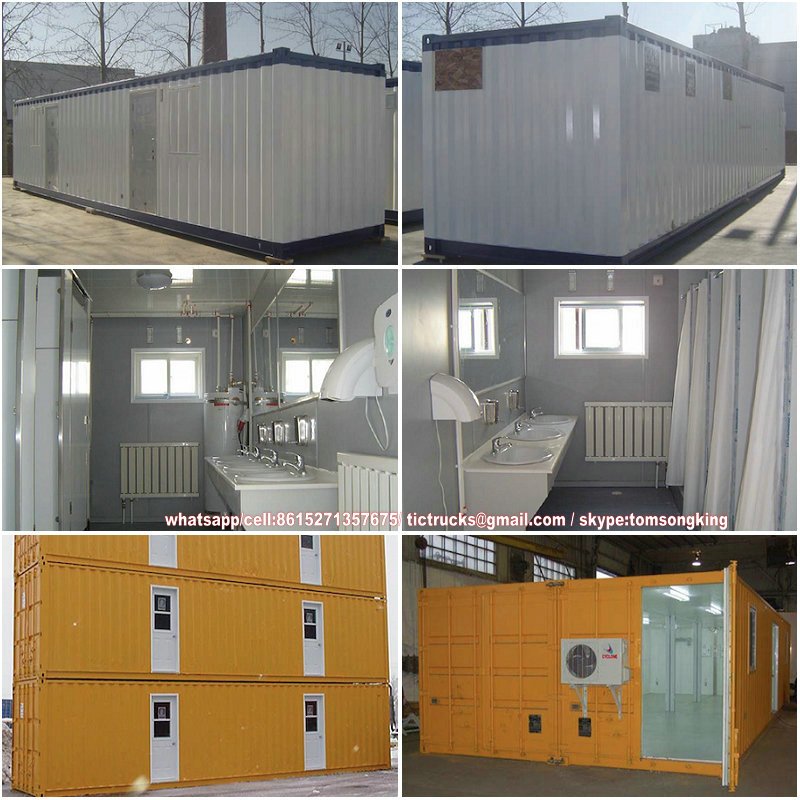 40ft ablution containers Portable bathrooms Features