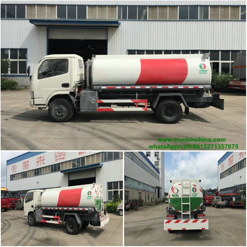 DRZ5060GYYE Dongfeng DFAC RHD 4x2 5000L oil tanker truck