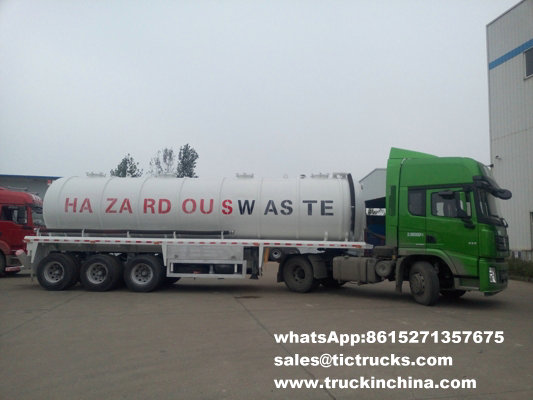 Vacuum tanker trailer 25,000 liters 