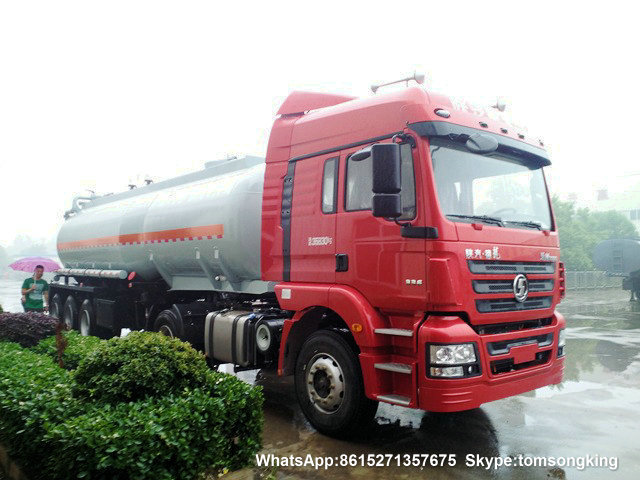 Hydrochloric Acid Tanker Trailer 3 axles 27000 Liters （7132 GALLON） export to Iraq