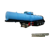 Sulphuric Acid Tanker Trailer V shape 21000L air bag suspension