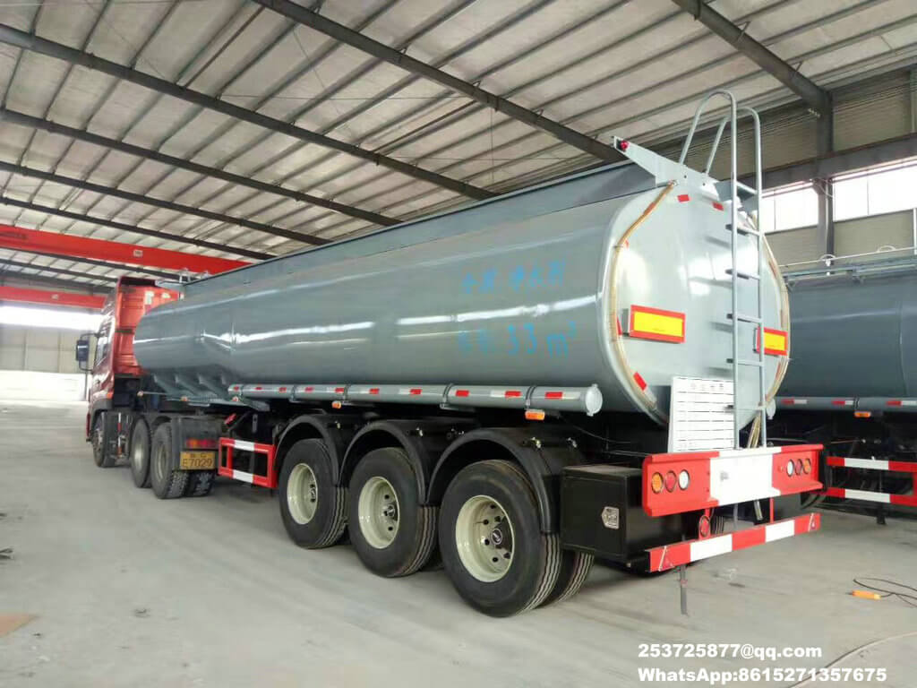 Quality Water Purifying Chemicals tank trailers 33000liters
