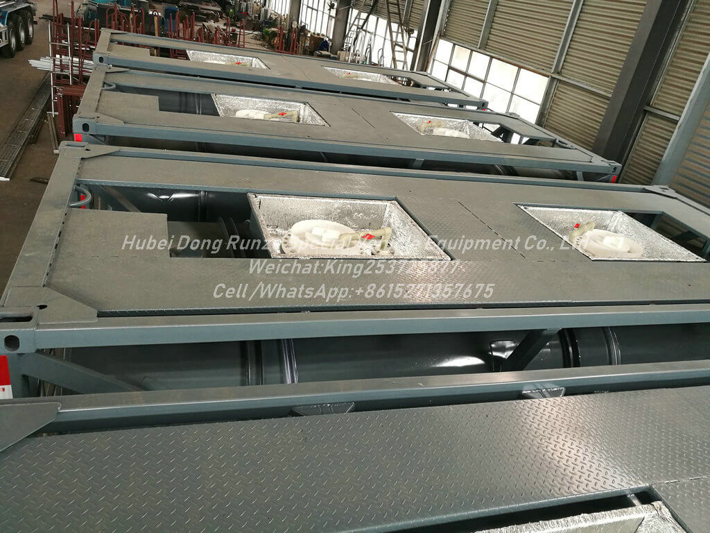 ISOTANK Hydrochloric acid-12m3- Tank Container Lined PE