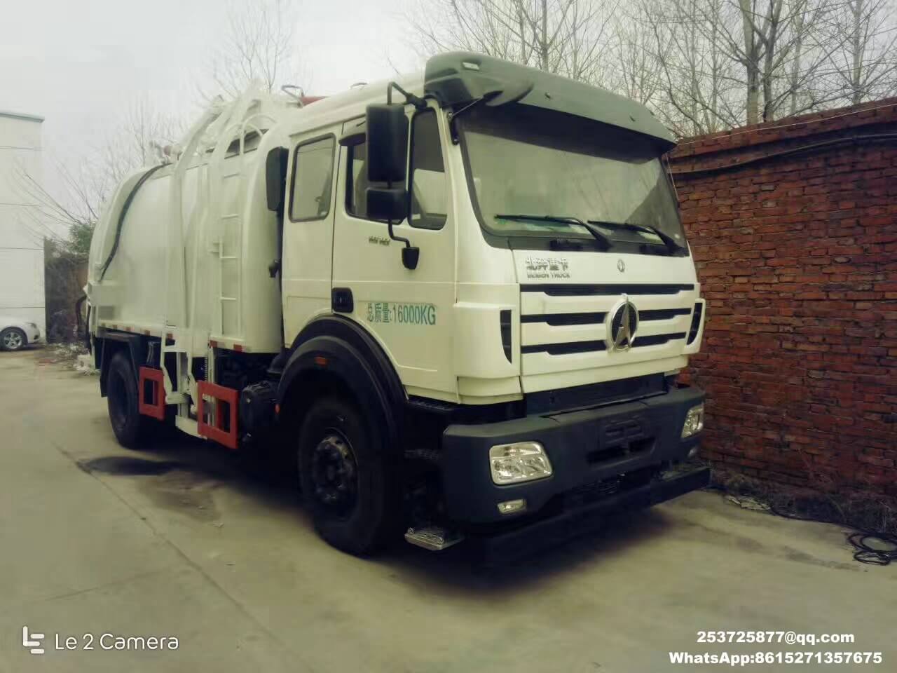 Beiben wast food truck for sale