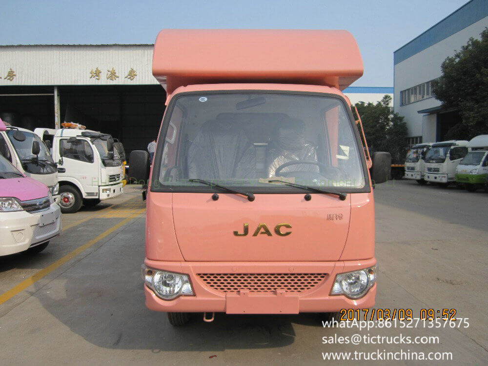 Mini JAC food truck fast food van